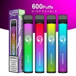 9th 600Puffs sekali pakai 600Puffs 2,2ml dengan pengalaman murni 100% 20 rasa Vaping Jakarta Vape Oline Toko
