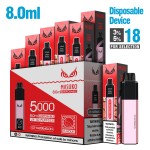 Alat sekali pakai Masuko dengan 8ml kapsul untuk 5000Puffs Vape Kit