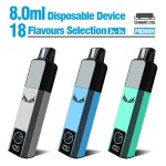 Alat sekali pakai Masuko dengan 8ml kapsul untuk 5000Puffs Vape Kit