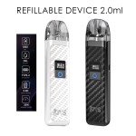 Fun8 perangkat perangkat dengan 2,0ml Refillble pokokrechargeble 1000ma baterai Ajustment Power Vape Kit