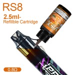 Divais Vape RS8 dengan 3,0ml Refillable popup poticble 800ma Battery untuk Vape Kit