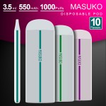 Rokok ukuran 1000 dibuang dibuang 550mAh rasa buah rokok Vape oline toko